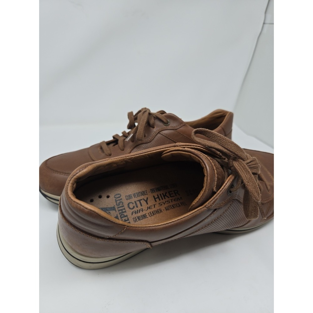 Mephisto Men's Gordon Brown Hazelnut Lace-Up Sneakers, Size US 10 M City Hikers - Picture 8 of 8
